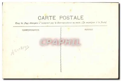 Porta das Carriatides de Puget em Toulon — editor Chanteperdrix, n°7 — Verso