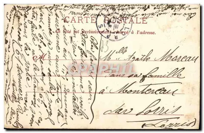 Toulon — De Subprefectuur — A. Couturier, fotograaf-uitgever, Toulon. N°4 — Achterkant