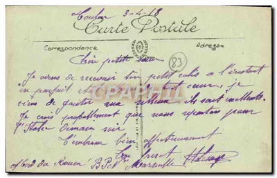 Toulon — O Monumento do Gênio Marítimo — Selecta — Verso