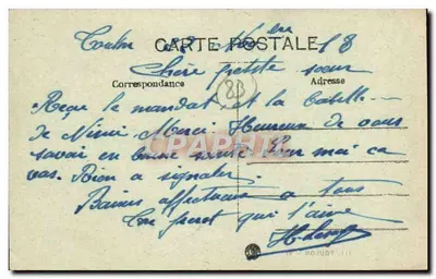 Toulon — Ogólny widok miasta i portu — L'Escadre — B.C. — Rewers