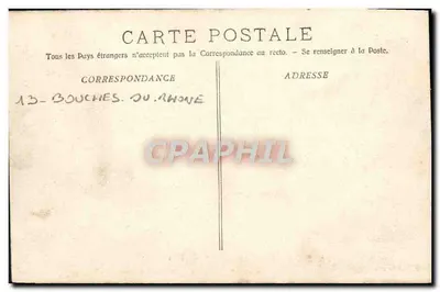 Arles - Wejście do miasta — Fototypia E. Lacour Marsylia — numer seryjny 1835 — Rewers