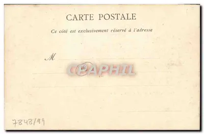Arlenc, 1888 — Portal of Saint-Trophime Church — ND Phot. — Back