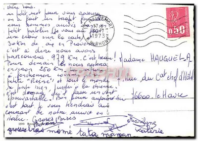Bouches-du-Rhône — Carta postal turística com colagem de fotos e mapa geográfico — editor não identificado, n° de série 13 — Verso