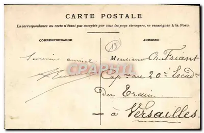Donna in costume provenzale — Tipo Provenzale n°10 — Edizione Rieudom, Toulouse — Verso