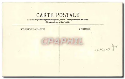 Arlésienne — wydanie Marcheteau — Arles — Rewers