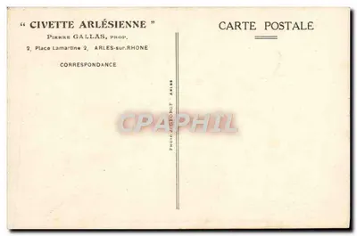 Arles — Dom zamieszkały przez Vincenta Van Gogh (1887-1888) — Pierre Gallas — Rewers