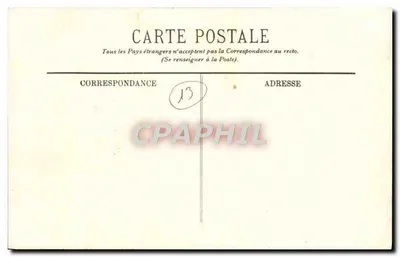 Arlésienne — Portret kobiety w profilu — Wydawnictwo Marcheteau - Arles — Rewers