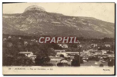 Aubagne — Vista sobre Garlaban — Selecta LL