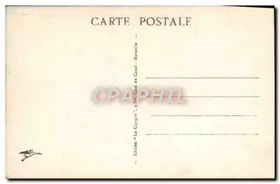 Campo di Carpiagne — Vista generale — Edizione "La Cigogne", 9 bis Quai du Canal, Marsiglia — Verso