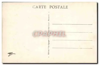 Campo di CARPIAGNE - Il Campo di Tiro — Edizione 'La Cigogne', Marsiglia — Verso