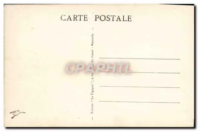 Campo de Carpiagne — As Cozinhas e a Canline — Edição 'La Cogoyne', 9 bis, Canal du Canal, Marselha — Verso