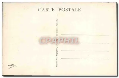 Campo di CARPIAGNE — I Baracconi (lato Ovest) — Edizione « La Cigogne » — Verso
