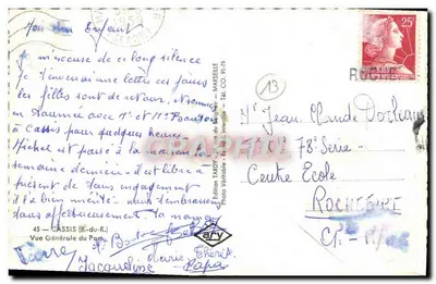 Cassis — Ogólny widok portu — Wydawnictwo Tardy — Rewers