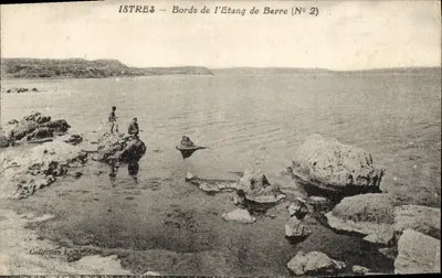 Istres — Bordas do Lago de Berre (N° 2) — Coleção L. A.