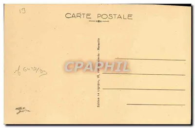 SALON - Le Cours Carnot — wydawca La Cigegnale, n° 1477 — Rewers