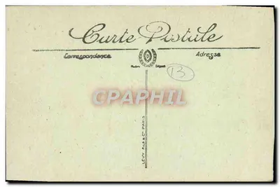 Saint-Rémy — Ruinas de la Antigua Ciudad, de origen celta, destruida en 480 — Selecta — Reverso