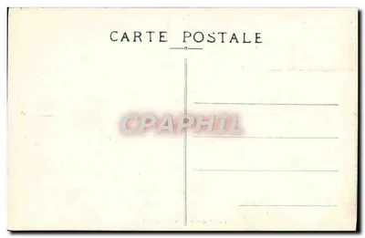 Skrzynka świętej Martry — Tarascon — seria historyczna C.M. — zakaz depozytu — Rewers