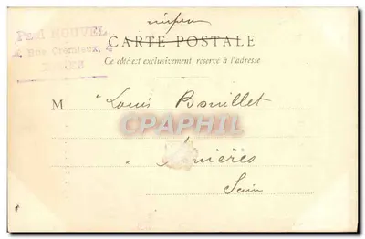 Tarascon — Ulice św. Antoniego i Ucieczki — Wydawca Chalon-sur-Saône, n° 97 — Rewers
