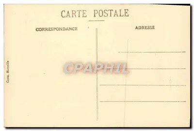 Marsylija — La Cannebière — widok ulicy — wydawca Costa, Marsylija, n° I — Rewers