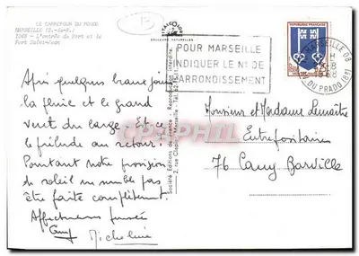 Fort Saint-Jean — Marsylia — Wydawnictwo Francji — Rewers