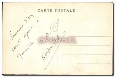 Marseille — Port i Quai des Belges — Wydawnictwo Mieszane — Rewers