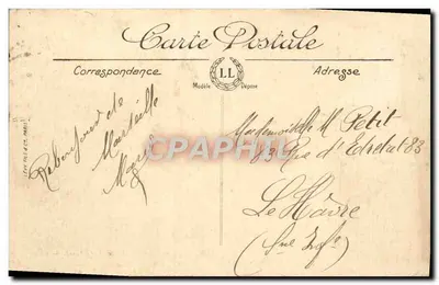 Marseille — Palácio Longchamp — LL. — n°199 — Verso