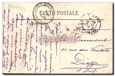 Marseille — Börza i Cannebière — LL. n°46 — Rewers