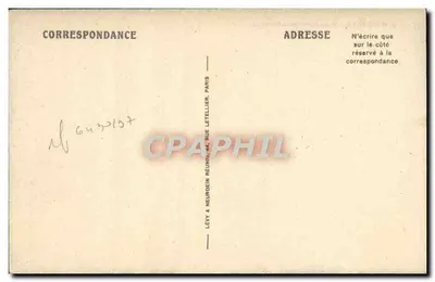 Marseille - Notre-Dame-de-la-Garde LL — uitgever LL — Achterkant