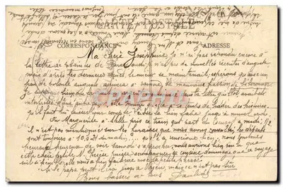 Marselha — Praça da Bolsa — Editor EL. n° 105 — Verso