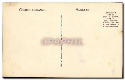 Marseille — O Caisso dos Belges e Nossa Senhora da Guarda — LL — Verso