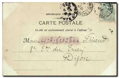 Marseille - 26 - Plac Estrangin — Phototype E. Lacour, 19, rue Thubaneau — Rewers