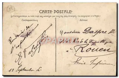 Marsiglia — Esposizione coloniale 1906 — Palazzo della Cochinchina, Teatro Annamita e Cambogia — Verso