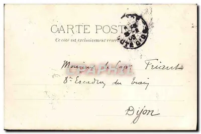 Marseille - Rathaus — Ansicht des Hafens mit Booten — Édit. Artistiques, n°8 Rue Jeune-Anacharsis — Rückseite