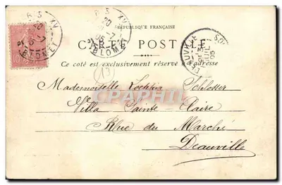 Marseille — O forte Saint Jean — Camous-Robert edit — Verso