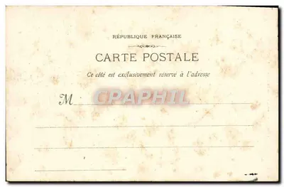 Marseille - 9 - Widok na Cours Belsunce — Fototypie Crisal, nr 9 — Rewers