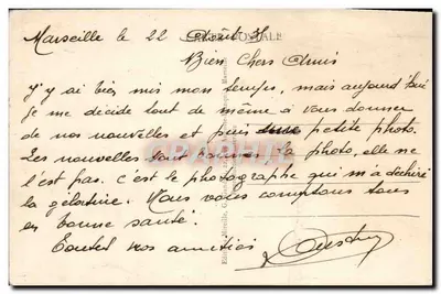 Marseille - La Corniche - De Profeet — Mireille, uitgever n°91 — Achterkant