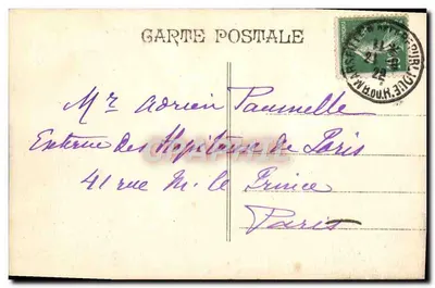 Marselha - Exposição Colonial 1922 — Porta de Annam — Verso