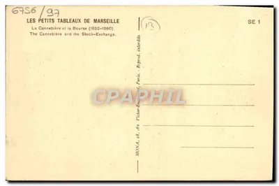 La Cannebière i Giełda — Marsylia — Mona — Rewers