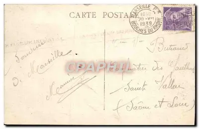 Marseille — Plac Bourse — n° 1650 — Rewers