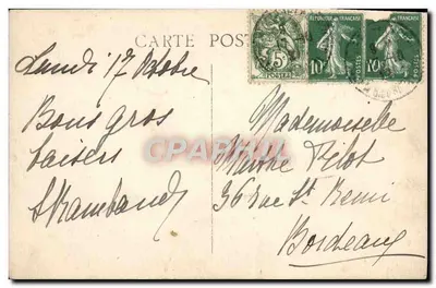 Marseille — Aleje Meilhan — wydawca Sunlight — Rewers