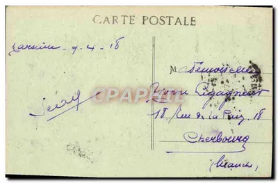 Marseille — Bourse — ZZ — Wydawca nieznany, nr 57 — Rewers