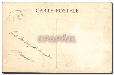 Marselha - Vista Geral do Velho Portos — editor não visível, número de série ilegível — Verso