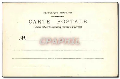 Marseille - Wejście do portu — widok z Wieżą Barre i jachtem — wydawca: Fototypia F. Laurent, 10 ulica Thiers, Marsylia — Rewers