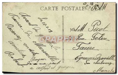 Marseille - Promenade de la Corniche - Prorok - C.M. — Rewers
