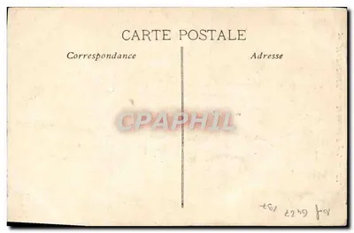 Marselha — Monumento a Puget — Editor EL. — Verso