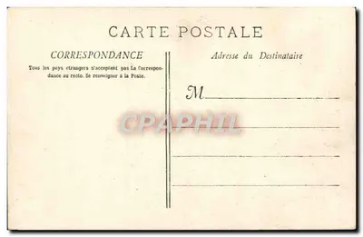 Marseille — Pałac Longchamp (Główny Motyw) — Zbiór B.F. — n° 26 — Rewers