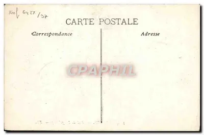 Marseille — Palais Longchamp — EE. — Achterkant