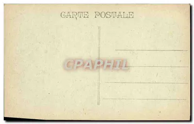 Marseille - Rue Cannebière — animowana scena z tramwajem — wydawca nieznany, n°7 — Rewers