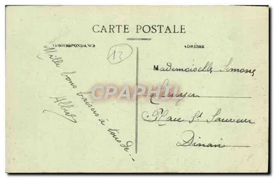 Marseille — Most Fausse-Monnaie — Wyd. Carrié, Marseille — Rewers