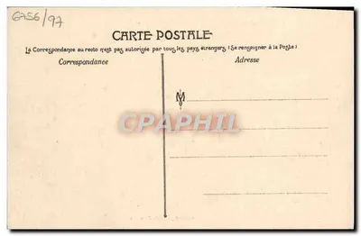 Marseille — Wystawa Kolonialna 1906 — Dom odpoczynku Notabli Cochinchois — Rewers